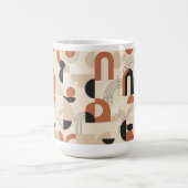 Moderne abstrakte Geometrie Kaffeetasse (Mittel)