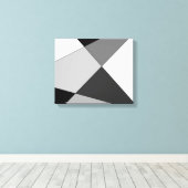 Moderne Abstrakte Geometrie Nordic Design Art Leinwanddruck (Insitu (Holzboden))