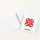 Moderne Abstrakte Geometrie Notizblock (Innenseite)