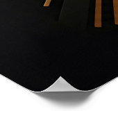 Moderne abstrakte geometrische Inspiration Poster (Ecke)