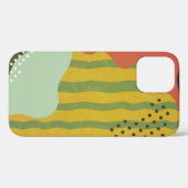 Moderne abstrakte geometrische Komposition mit Dek Case-Mate iPhone Hülle (Rückseite (Horizontal))