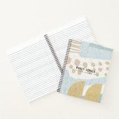 MODERNE ABSTRAKTE GEOMETRISCHE KUNST KERAMIK TEXTU NOTIZBLOCK (Innenseite)