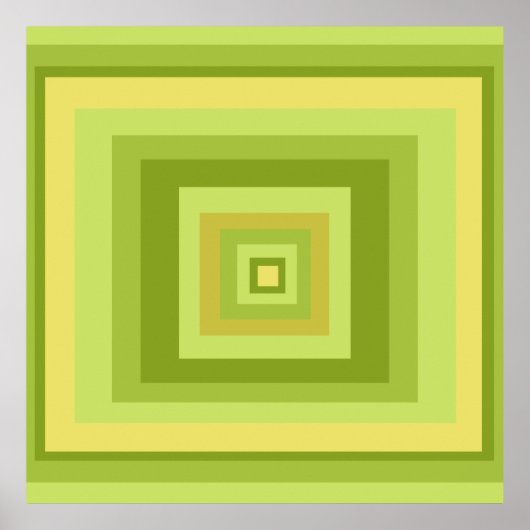 moderne abstrakte geometrische Kunst Poster (Vorne)