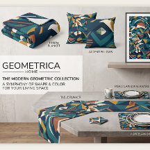 Moderne abstrakte geometrische Kunst - Retro Türki