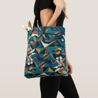 Moderne abstrakte geometrische Kunst - Retro Türki
