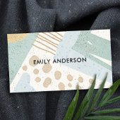 MODERNE ABSTRAKTE GEOMETRISCHE KUNST VISITENKARTE