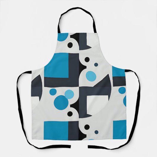 Moderne Abstrakte geometrische Kunstwerke Schürze (Vorderseite)