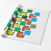 Moderne abstrakte geometrische Muster Geschenkpapi Geschenkpapier (Ungerollt)