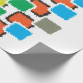 Moderne abstrakte geometrische Muster Geschenkpapi Geschenkpapier (Ecke)