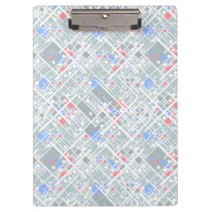 Moderne abstrakte geometrische Struktur. Klemmbrett