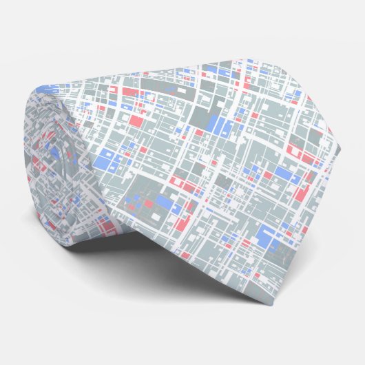 Moderne abstrakte geometrische Struktur. Krawatte (Gerollt)