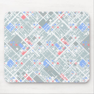 Moderne abstrakte geometrische Struktur. Mousepad