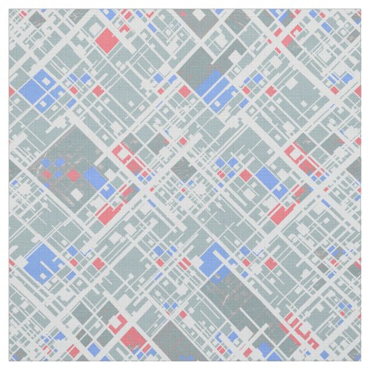 Moderne abstrakte geometrische Struktur. Stoff (Muster)