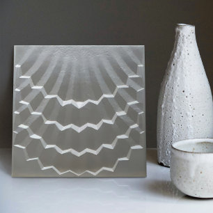 Moderne abstrakte geometrische Symmetrie aus der M Fliese