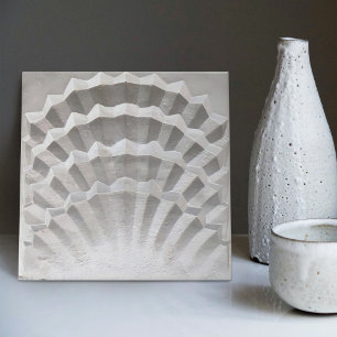 Moderne Abstrakte geometrische Symmetrie des Mitte Fliese