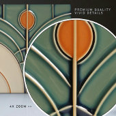 Moderne Abstrakte geometrische Symmetrie des Mitte Fliese