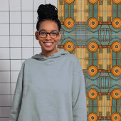 Moderne Abstrakte geometrische Symmetrie des Mitte Fliese