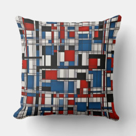 Moderne Abstrakte geometrische Wandkunst Kissen