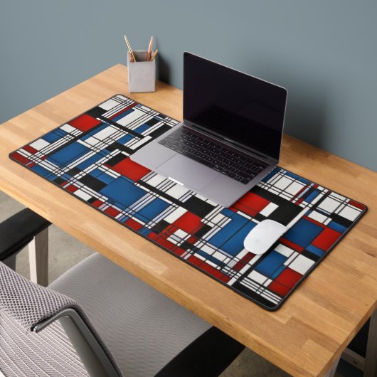 Moderne Abstrakte geometrische Wandkunst Schreibtischunterlage (Büro 2)