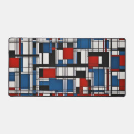 Moderne Abstrakte geometrische Wandkunst Schreibtischunterlage