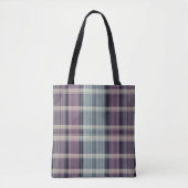 Moderne abstrakte gestreifte Karomuster 1328 Tasche (Vorderseite)