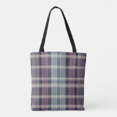 Moderne abstrakte gestreifte Karomuster 1328 Tasche (Rückseite)