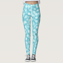 moderne abstrakte Girlanbläschen Leggings