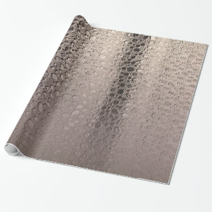 Moderne Abstrakte Glamour Silber Rosa Hauch Roségo Geschenkpapier