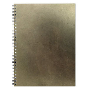Moderne Abstrakte Goldblatt-Textur-Hochzeit Notizblock