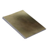 Moderne Abstrakte Goldleaf-Hochzeit Notizblock (Rechte Seite)