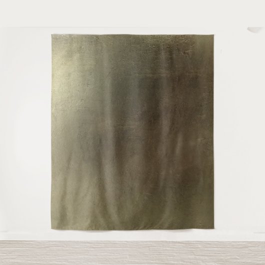 Moderne Abstrakte Goldleaf-Textur Wandteppich (Vorderseite)