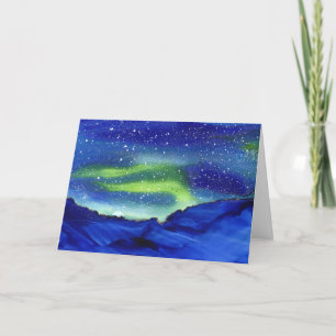 Moderne Abstrakte Grußkarte Karte