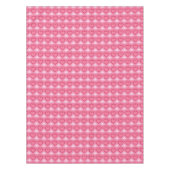 Moderne Abstrakte Herzen - Azalea Pink Tischdecke (Vorderseite)