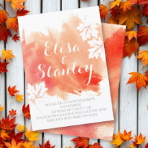 Moderne abstrakte Hochzeit von Korallenpfirsichen