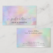 Moderne abstrakte Holografie Visitenkarte (Vorne/Hinten)