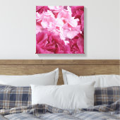 Moderne, abstrakte, hübsch rosa rosa, digitale Kun Leinwanddruck (Insitu (Schlafzimmer))