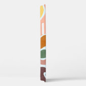 Moderne abstrakte Illustration in Erdtönen. Case-Mate iPhone Hülle (Rückseite / Rechts)