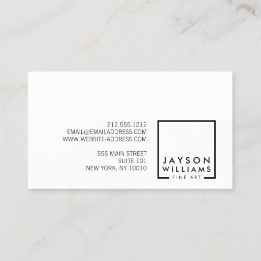 Moderne Abstrakte Imitate Rose Gold Pinselstriche Visitenkarte (Rückseite)