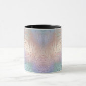 Moderne Abstrakte Iridescent Coffee Tasse (Zentrum)