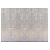 Moderne Abstrakte Iridescent Cutting Board Schneidebrett (Vorderseite)