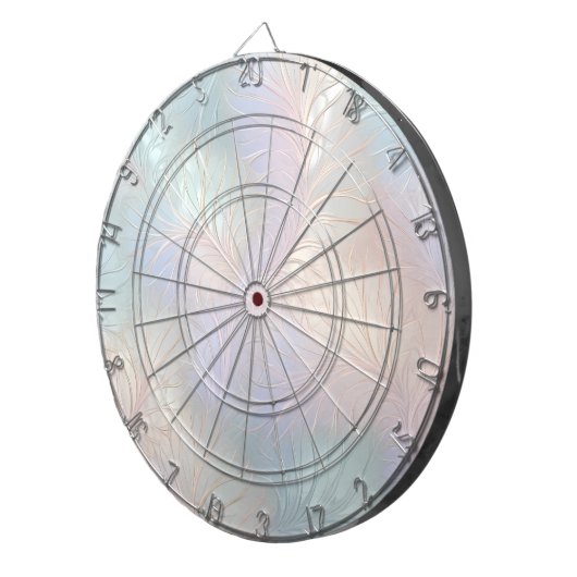 Moderne Abstrakte Iridescent Dartboard Dartscheibe (Vorderseite rechts)
