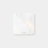 Moderne Abstrakte Iridescent Post Notizen (Vorderseite)