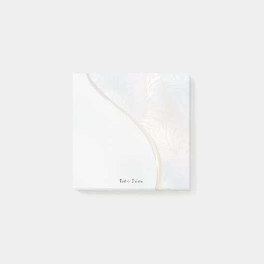 Moderne Abstrakte Iridescent Post Notizen (Vorderseite)