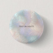 Moderne Abstrakte Irisiertaste Button (Vorderseite)