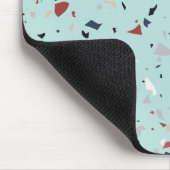 Moderne Abstrakte italienische Terrazzo Seamless M Mousepad (Ecke)