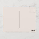 Moderne Abstrakte Jugendfreiheitsfeier Kunst Postkarte (Rückseite)