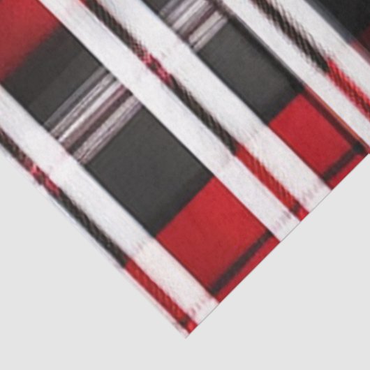 Moderne Abstrakte Karierte Schwarze Sammlung Seidenpapier (Ausschnitt)