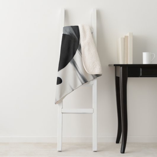 Moderne Abstrakte Katze - Minimalistische Design K Sherpadecke (Beispiel)