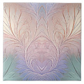 Moderne Abstrakte Keramik Fliese (Vorderseite)