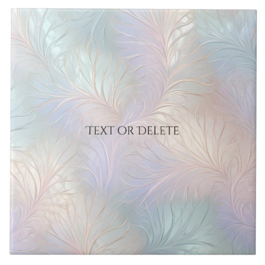 Moderne Abstrakte Keramik Fliese (Vorderseite)